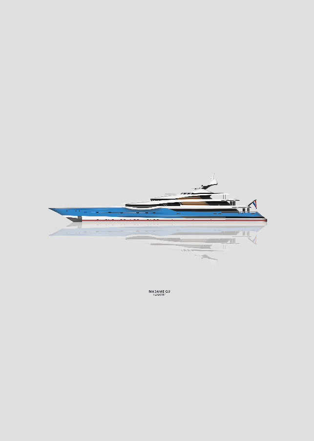 Illustration du yacht Madame Gu