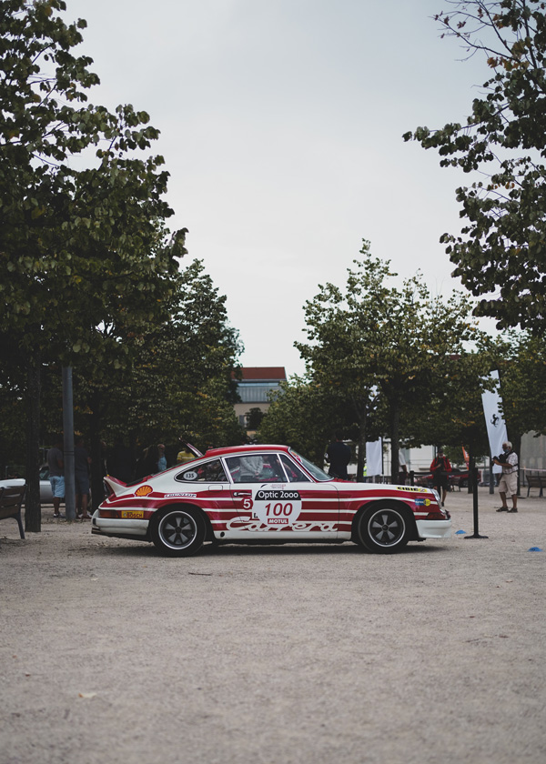 Porsche 911 sur le Tour Auto