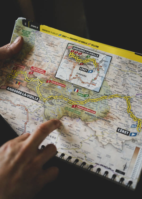 Roadbook Tour de France AG2R Citroen