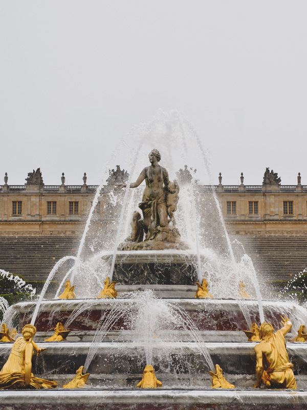 Fontaine au chateau de Versailles