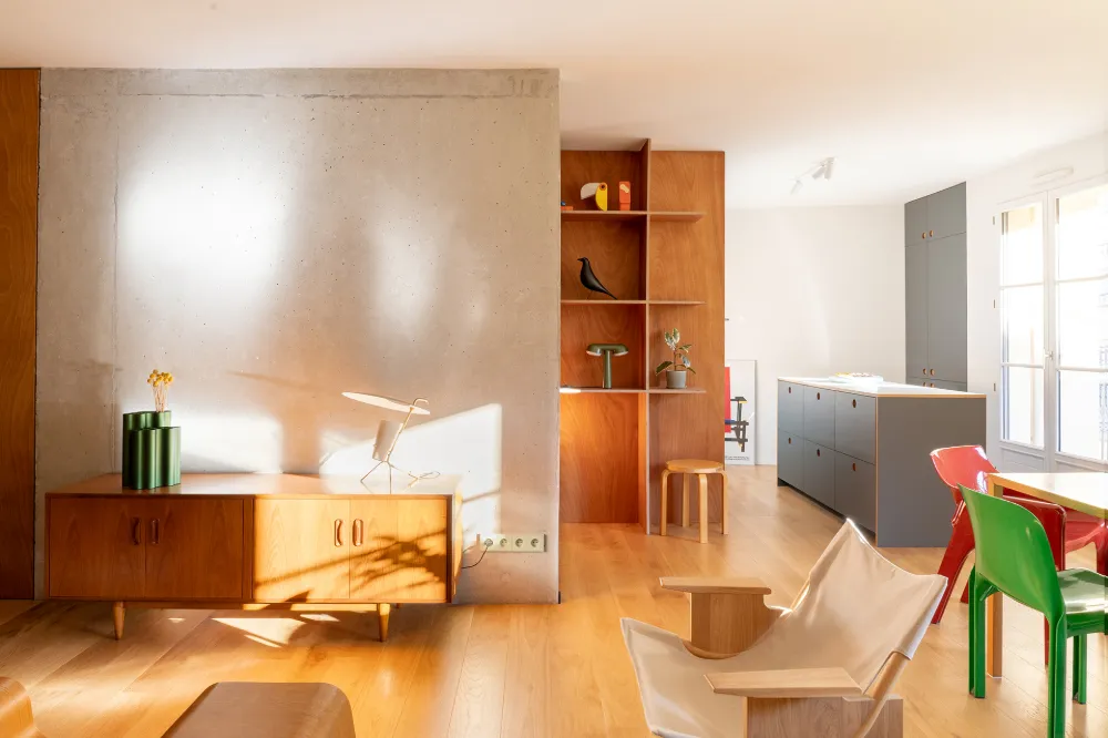 Location d'un appartement minimaliste pour les shootings des marques de décoration